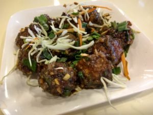 how to make veg dry manchurian