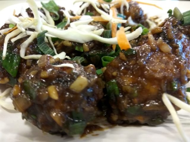 Veg Manchurian Dry