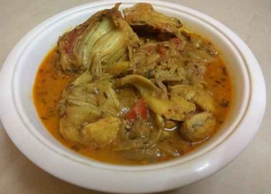 Raw Jackfruit Curry, Kathal Ki Sabji Recipe