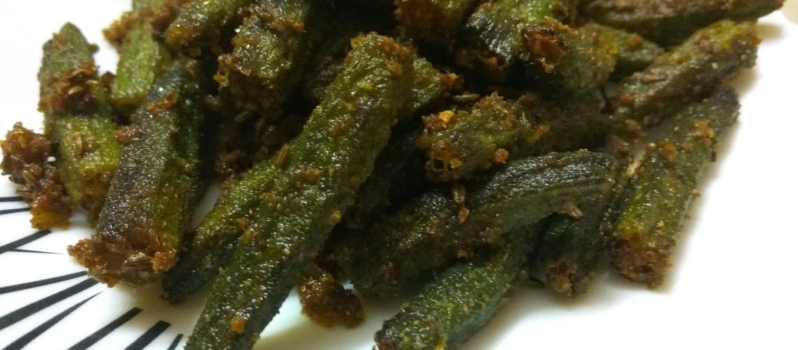 Crispy Bhindi Masala Recipe Without Onion And Garlic