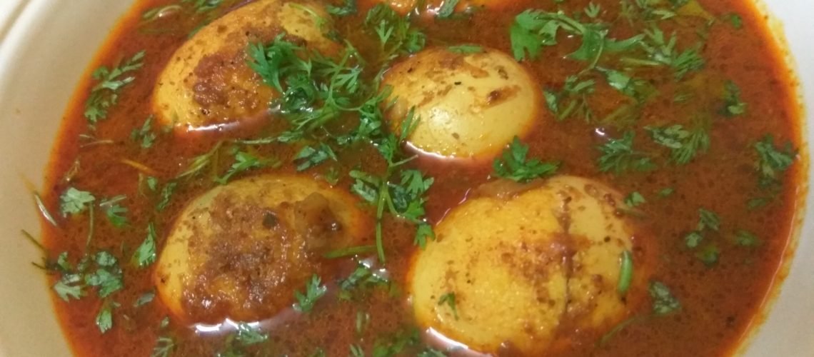 Kolhapuri Egg Curry, How To Make Kolhapuri Egg Curry