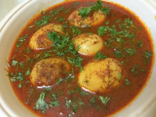 Kolhapuri Egg Curry