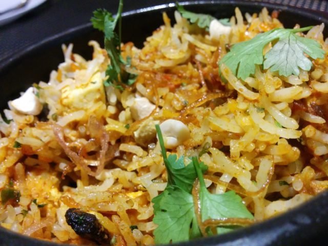 Paneer Biryani