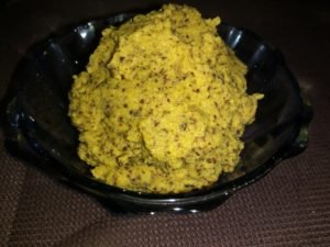 Raw Mango And Fax Seeds Chutney