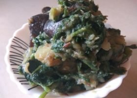 Aloo Baingan Palak Ki Sabji