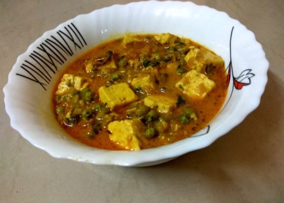 Mattar Paneer