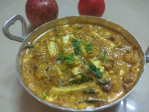 Makai Aur Paneer Ki Sabzi