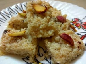 Milk Cake - Indian Dessert