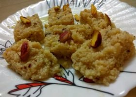 Kalakand (Milk Cake) Recipe