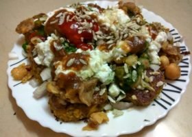 Chatpata Chana Tikki Chat