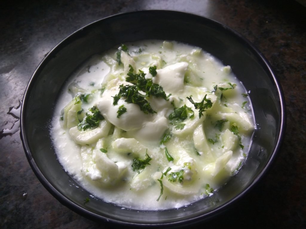 Cucumber Yogurt Salad