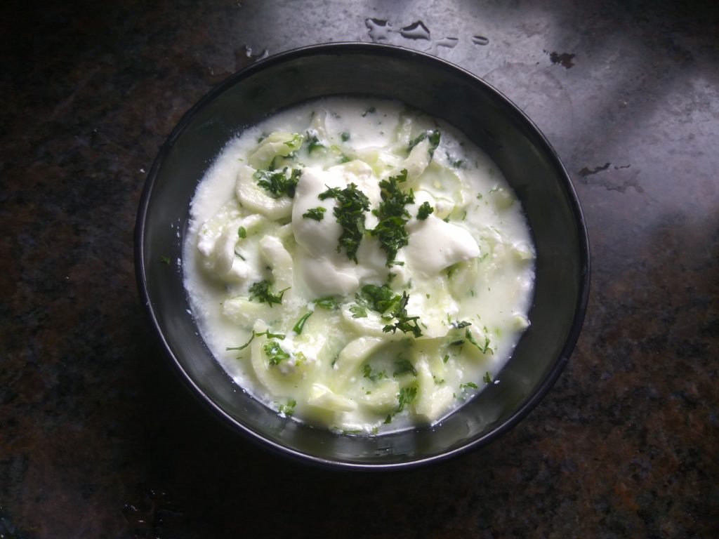 Cucumber Yogurt Salad Recipe, How To Make Cucumber Yogurt Salad - MagicTadka