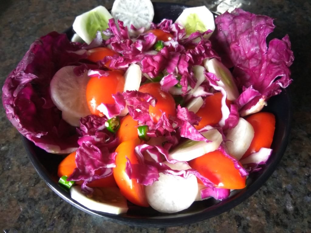 Bowl Of Mixed Salad