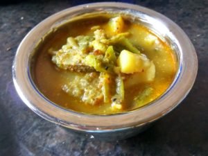 Brinjal Broad Curry