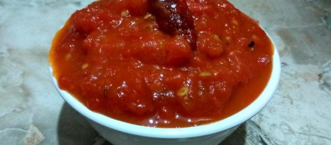 Khaatmeethi (Tomato Chutney) Recipe