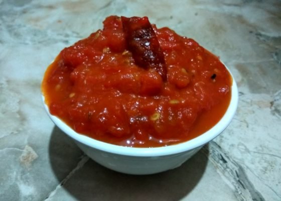 Khaatmeethi (Tomato Chutney) Recipe