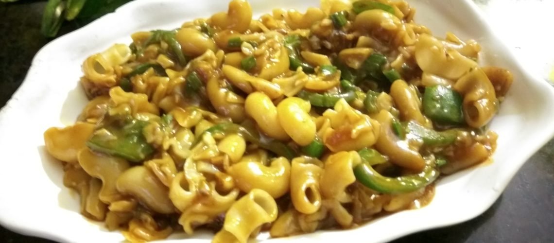 Chilli Macaroni Recipe, How To Make Chinese Style Macaroni