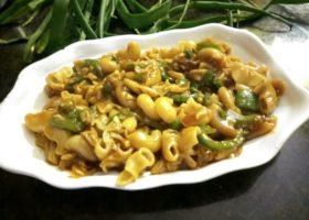 Chilli Macaroni Recipe, How To Make Chinese Style Macaroni