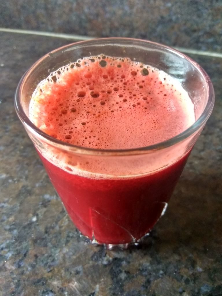 Carrot Beetroot Spinach Juice