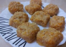 Orange Barfi (Burfee) Recipe