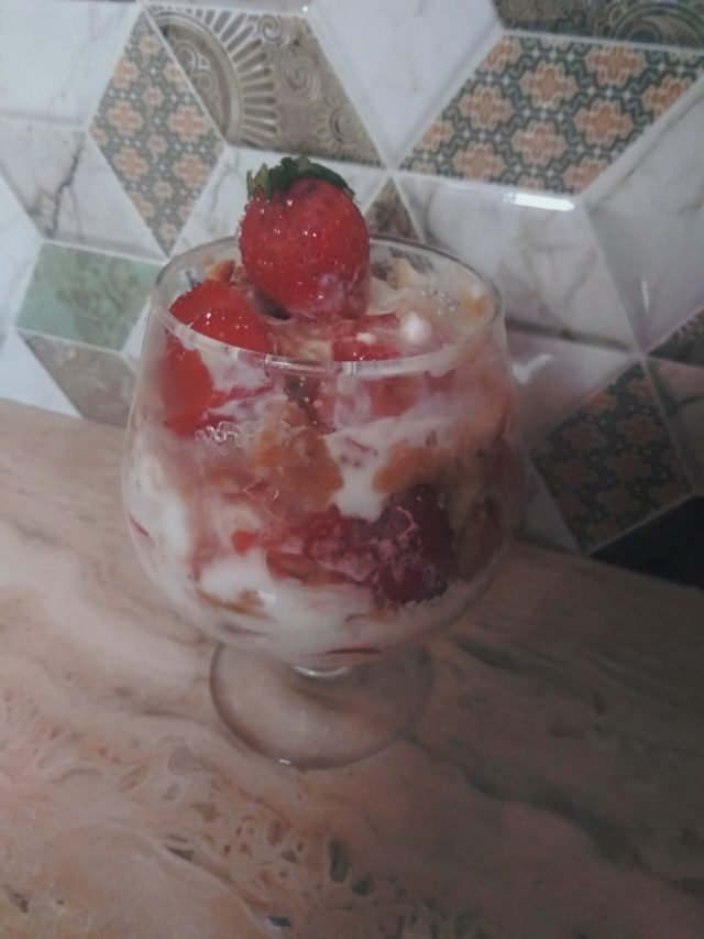 Strawberry Dessert For Kids