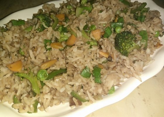 Veg Fried Rice Food Recipe