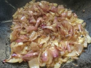 Onions Getting Fried