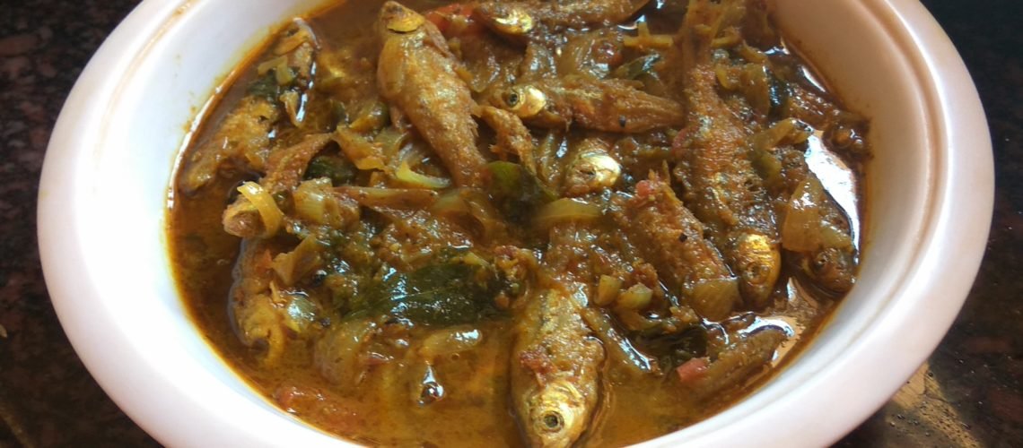 Small Fish Curry Food Recipe