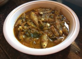 Small Fish Curry Food Recipe
