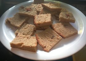 Whole Wheat Banana Walnut Cake