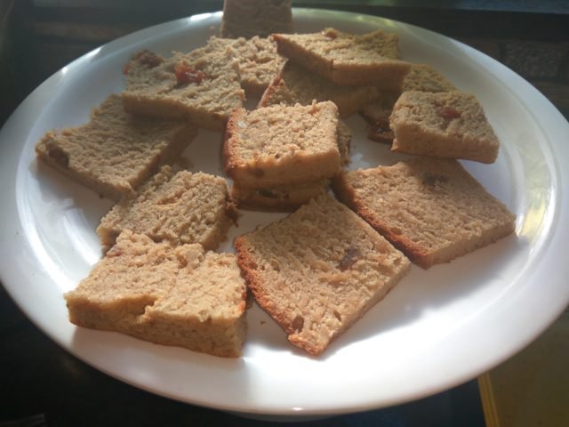 Whole Wheat Banana Walnut Cake