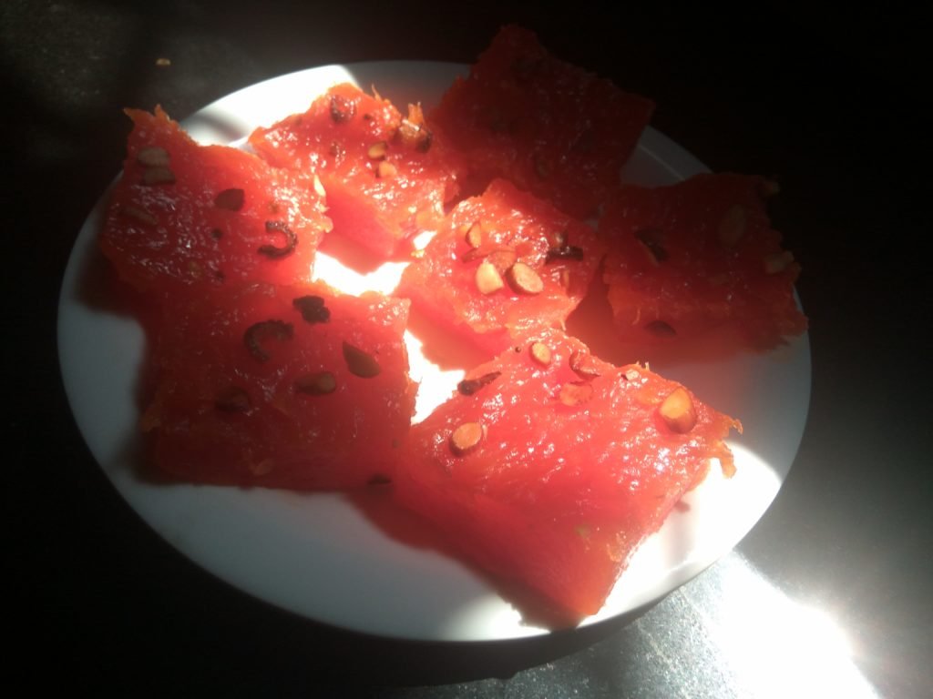 Watermelon Halwa