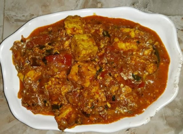 Dhaba Style Paneer