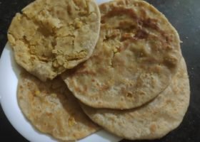 Stuffed Dal Paratha Without Onion Garlic