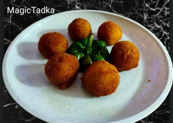 Crispy Potato Cheese Balls