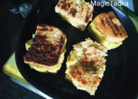 Vada Masala Grilled Sandwich