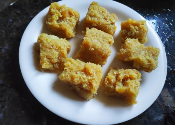 Pineapple Coconut Barfi