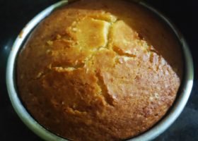Eggless Banana Cake