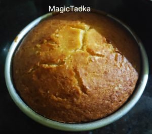 Eggless Banana Cake