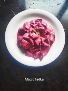 Beet Root Raita