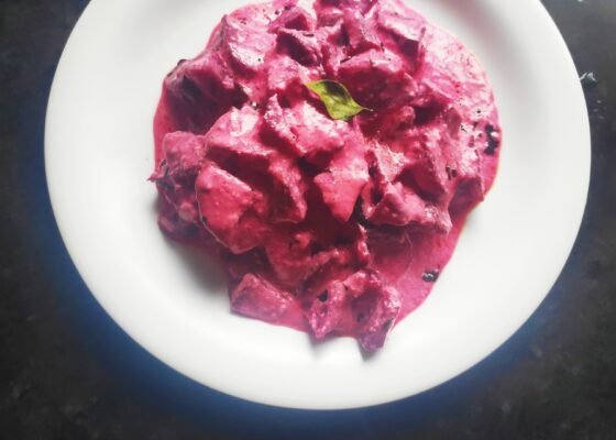 Beet Root Raita