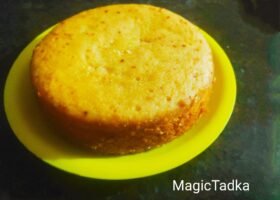 Eggless Orange Pond Cake